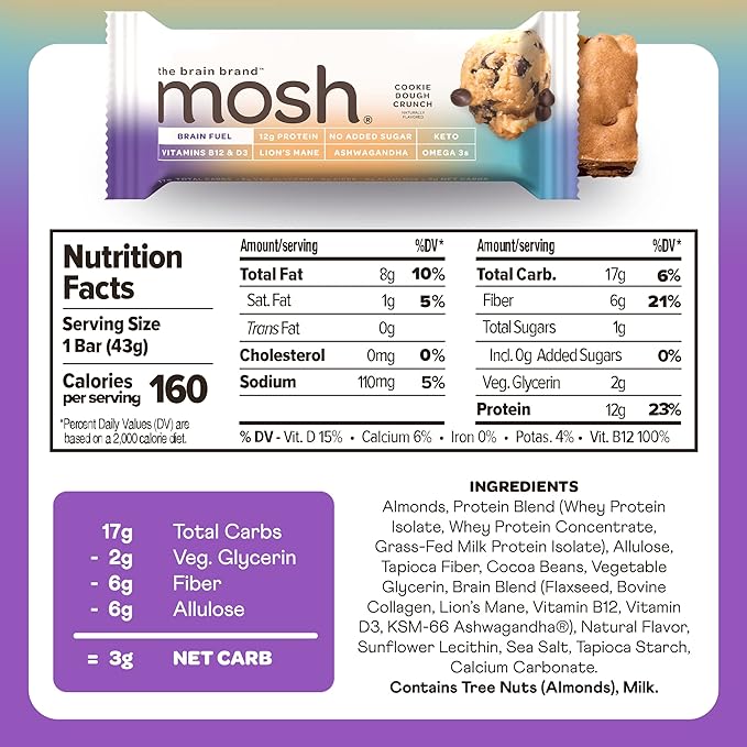 Mosh Protein Bars